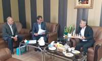 دیدار معاون رئیس سازمان و مدیر جهاد کشاورزی با معاون رئیس سازمان انرژی اتمی کشور 